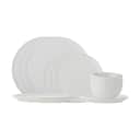 Bloomingville Middagstallerkener Addison Middagssæt - 12 dele i White, 1