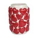 CASA Living Vaser Vase i Rød/hvid, 1