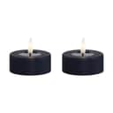 Deluxe Homeart LED-lys Real Flame LED Fyrfadslys - 2 stk. i Royal Blue, 6,1 cm, 1