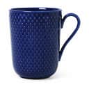 Lyngby Porcelæn Krus og kopper med hank Rhombe Color Krus m. hank i Mørk blå, 1