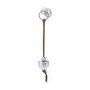 Georg Jensen Øvrigt interiør Nøglering - Hjerte i Brun/sølv, 1