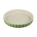 Le Creuset Tærteforme og fade Heritage Tærtefad i Bamboo Green, 28 cm, 1