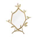 Creative Collection Makeupspejle Avila Bordspejl i Guldfarvet, 1