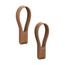 Zone Knager Loop Håndklædestrop Magnet 2 - stk. i Terracotta, 1