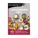 GO DREAM Oplevelsesgavekort Gavekort - Luksusbrunch i Luksusbrunch for 2, 1