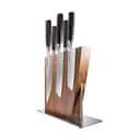 THE CUSTOM CHEF™ Knivblokke med knive Cuisine::pro® Damashiro® Emperor™ Nanashi Knivblok - 6 dele i Silver / Pakkawood, 1