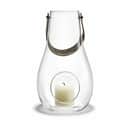 Holmegaard Hurricanes Design With Light Lanterne i Klar, 1