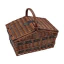 Cilio Picnickurve Como Picnickurv - 4 personer i Brun / Rød, 1