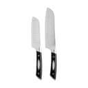Scanpan Santokuknive Santokuknive - 2 stk. i Sølv;sort, 1