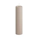 Deluxe Homeart LED-lys Real Flame LED Bloklys i Rose, 20 cm, 1