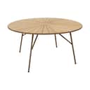 Mandalay Havespiseborde Marguerit Havebord i mocca, 140 cm, 1