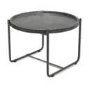 TRIMM Copenhagen Loungeborde Loungeborde Terrazzo Loungebord i Dark Grey/black, 55 cm, 1