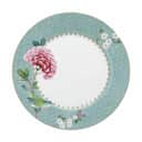 PIP Studio Frokosttallerkener Blushing Birds Blushing Bird Tallerken i Blå, 21 cm, 1