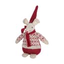 Casa Christmas Julefigurer Julemus i beige/Mørk rød, 1