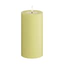 Deluxe Homeart LED-lys Real Flame LED Bloklys i Lys Gul, 15 cm, 1
