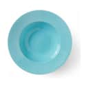Lyngby Porcelæn Dybe tallerkener Rhombe Color Rhombe Dyb Tallerken i turkis, 24,5 cm, 1