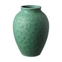 Knabstrup Keramik Vaser Vase i Irgrøn, 12,5 cm, 1