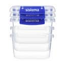 Sistema Opbevaringsbokse Klip It Plus Opbevaringsboks - 3 stk. i 3 stk. x 400 ml, 1