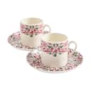 Spode Espressokopper Yuletide Espressokop med underkop - 2 stk. i Rød/grøn/hvid, 1