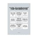 Poster&Frame Plakater Plakat - Vin-kenderen i B21 x L29,7 cm, 1