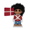 Lykketrold Øvrige figurer Stor Garder m. flag i Rød, 1