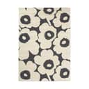 Marimekko by Brink & Campman Gulvtæpper Unikko Udendørsgulvtæppe i Hvid/sort, B200 x L280 cm, 1