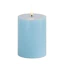 Sirius LED-lys Sille LED Bloklys i Blue Sky, H10 x Ø7,5 cm, 1