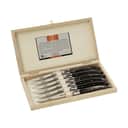 Jean Dubost Bordknive Laguiole Kniv - 6 stk. i Horn, 1