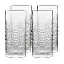 Luigi Bormioli Ølglas Mixology Textures Ølglas - 4 stk. i klar, 1