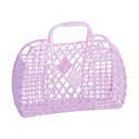Sun Jellies Øvrigt interiør Retro Basket Small Retro Taske - Lille i Lilac B 11 x L 31 x H 25,5 cm, 1