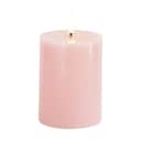 Sirius LED-lys Sille LED Bloklys i Light Pink, H10 x Ø7,5 cm, 1