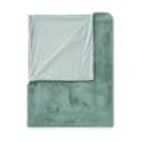 Essenza Plaider Furry Plaid i Surf green, B150 x L200 cm, 1