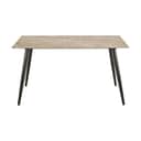 CASA Living Spiseborde Wicklow Spisebord i Brun Aberta/mat sort, 1
