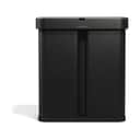 Simplehuman Spande uden pedal Dual Affaldspand i Sort, 1