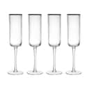 Mikasa Champagneglas Sorrento Champagneglas - 4 stk. i Klar, 1