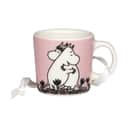 Moomin Arabia Krus og kopper med hank Love Kærlighed Mini Krus i Lyserød, 1