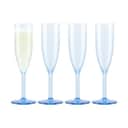 Bodum Champagneglas Oktett Champagneglas - 4 stk. i Blå, 12 cl, 1