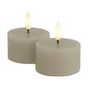 Sirius LED-lys Sille LED Fyrfadslys - 2 stk. i Warm Grey, 3,4 cm, 1