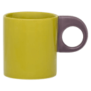 Urban Nature Culture Krus og kopper med hank Nissa Kaffekop i Evergreen sprig, 1
