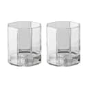 Versace Lowball glas Medusa Whiskyglas - 2 stk. i Klar, 1