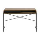 CASA Living Skriveborde Angus Skrivebord i natur/sort, 1