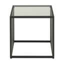 CASA Living Sideborde Strington Hjørnebord i Røg/sort, 40 cm, 1