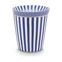 PIP Studio Krus og kopper uden hank Dot delight Royal Krus m. skål - 2 dele i Stripes & Tea Tip blå, 1