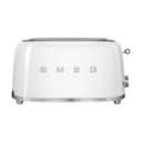 Smeg Brødristere 50's Style Brødrister TSF02WHEU i White, 39,4 cm, 1
