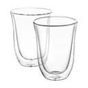DeLonghi Termoglas Latte Macchiatoglas - 2 stk. i Klar, 33 cl, 1