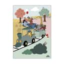 Poster&Frame Plakater Plakat - Train i B29,7 x L42 cm, 1
