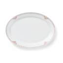 Royal Copenhagen Serveringsfade Koral Riflet Blonde Ovalt Fad i Hvid/koral, 1