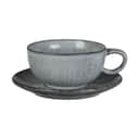 Broste Copenhagen Krus og kopper med hank Nordic Sea Kop m. Underkop i Soft Blue, 1