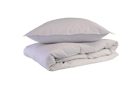 Borås Cotton Sengetøj Cille Sengetøj i Beige stribet, B200 x L220 cm, 1