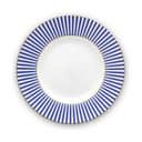 PIP Studio Frokosttallerkener Royal Stripes Tallerken i Blue / White, 17,4 cm, 1